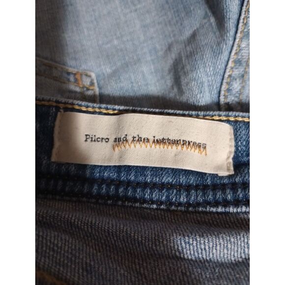 Pilcro Shorts Ladies 27 Hyphen Blue Denim Pilcro and the Letter Press - Picture 4 of 6